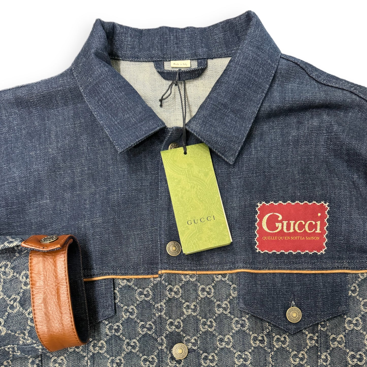 Brand New Gucci GG Denim Jacket Size Large