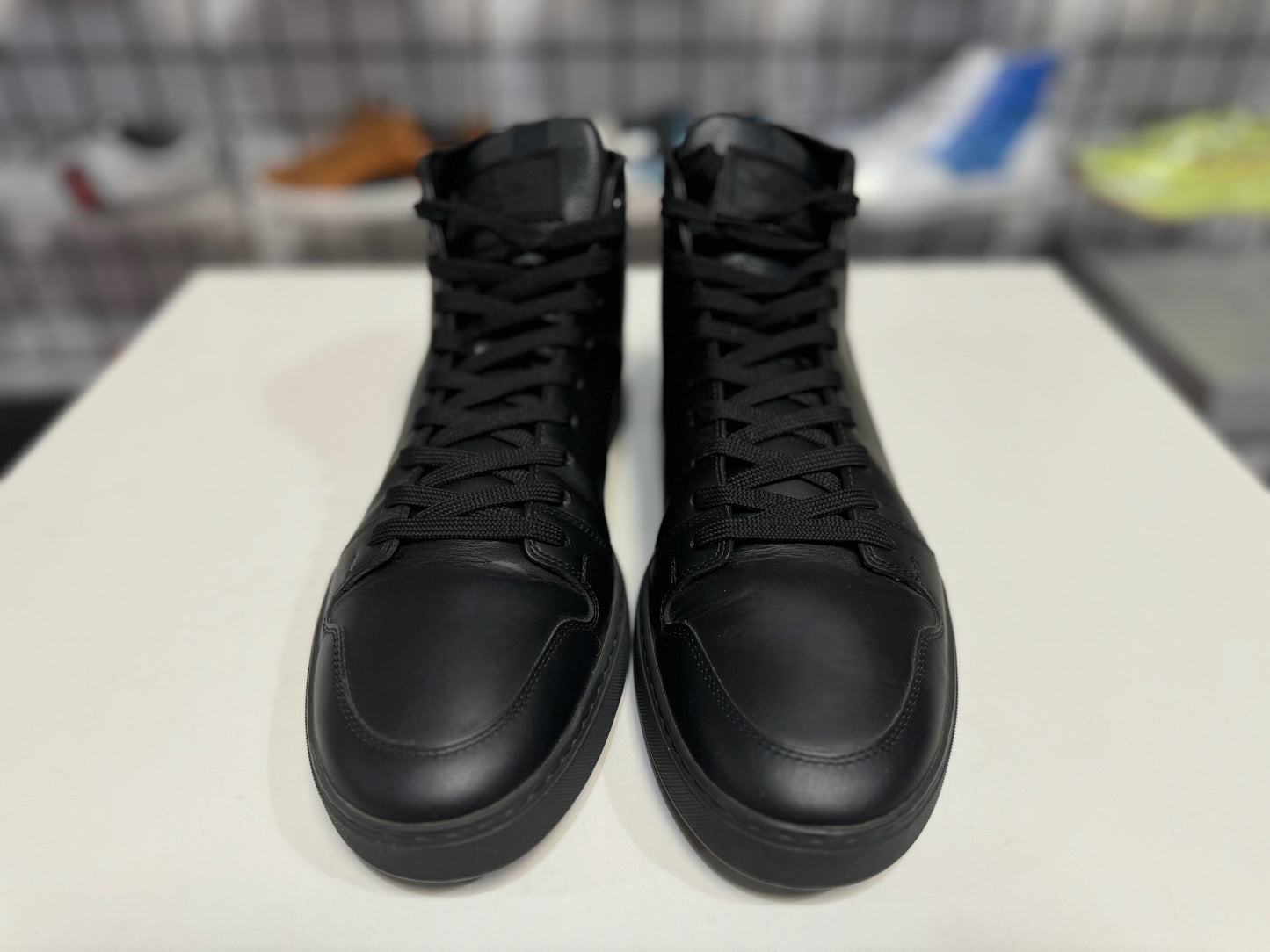 Louis Vuitton High Canvas Sneaker size 9